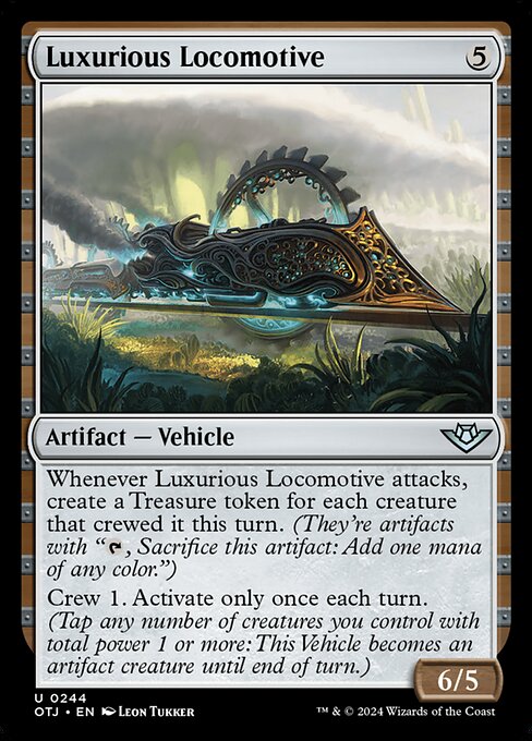 Outlaws of Thunder Junction - 244 - Luxurious Locomotive - Uncommon