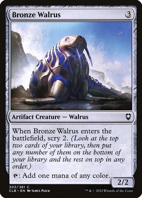Commander Legends: Battle for Baldur's Gate - 302 - Bronze Walrus - Common
