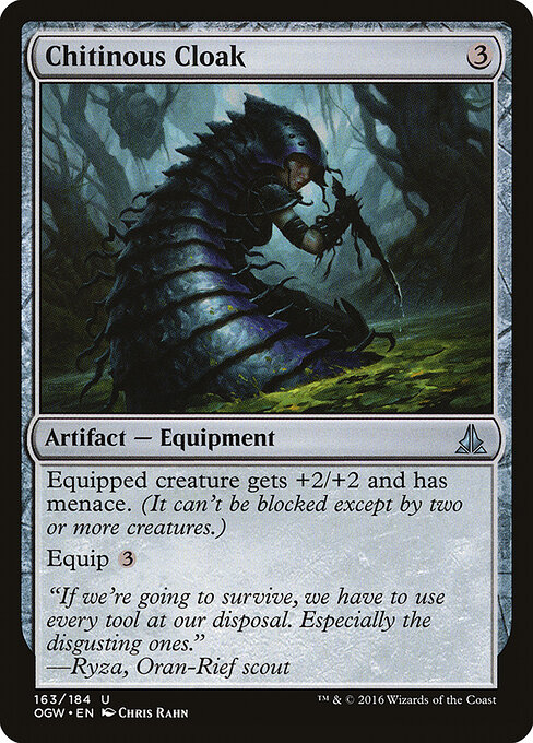 Oath of the Gatewatch - 163 - Chitinous Cloak - Uncommon