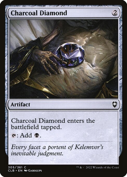 Commander Legends: Battle for Baldur's Gate - 305 - Charcoal Diamond - Common