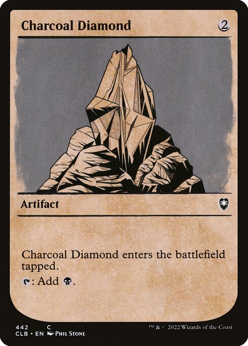 Commander Legends: Battle for Baldur's Gate - 442 - Charcoal Diamond - Common