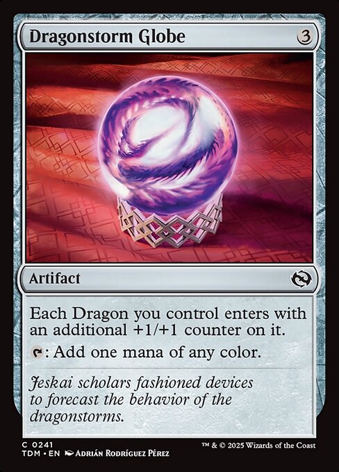 Tarkir: Dragonstorm - 241 - Dragonstorm Globe - Common