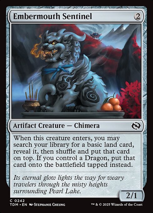 Tarkir: Dragonstorm - 242 - Embermouth Sentinel - Common