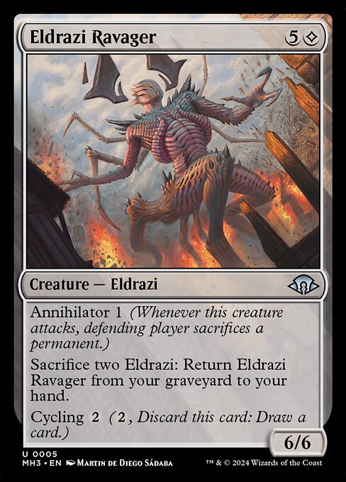 Modern Horizons 3 - 5 - Eldrazi Ravager - Uncommon