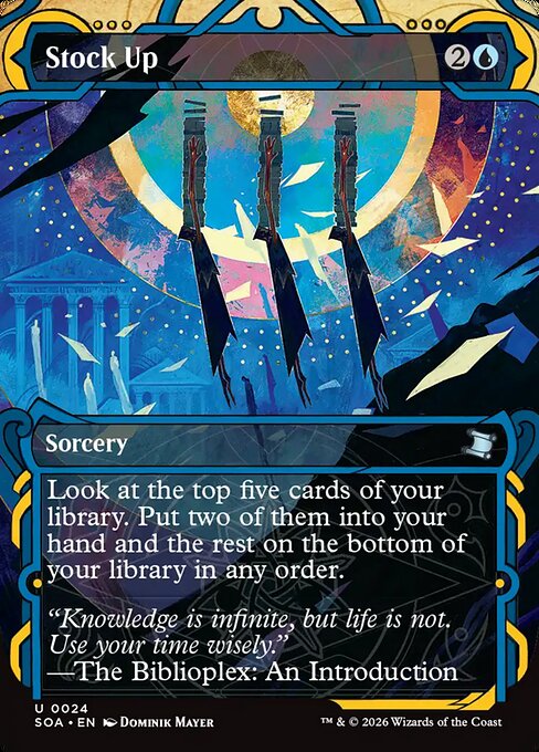 Secrets of Strixhaven Mystical Archive - 24 - Stock Up - Uncommon