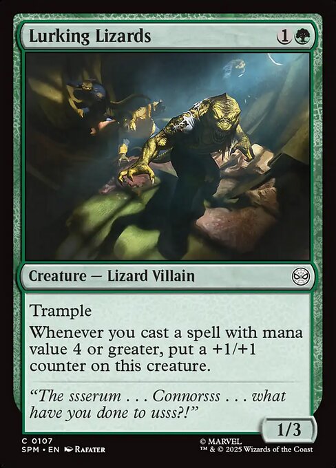 Marvel's Spider-Man - 107 - Lurking Lizards - Common