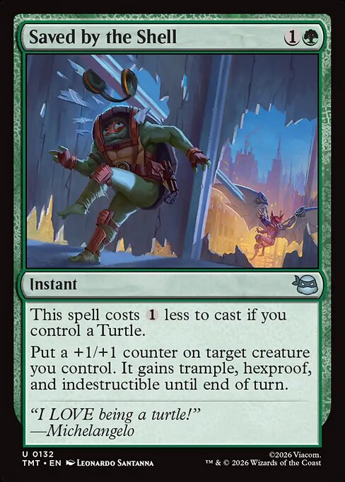 Teenage Mutant Ninja Turtles - 132 - Saved by the Shell - Uncommon