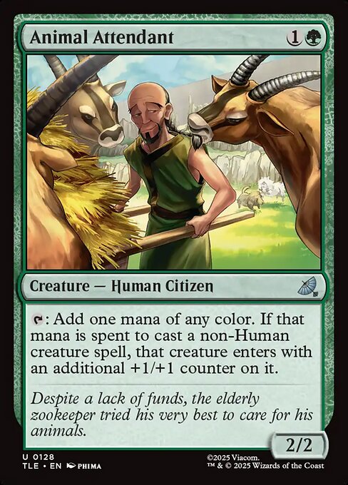 Avatar: The Last Airbender Eternal - 128 - Animal Attendant - Uncommon