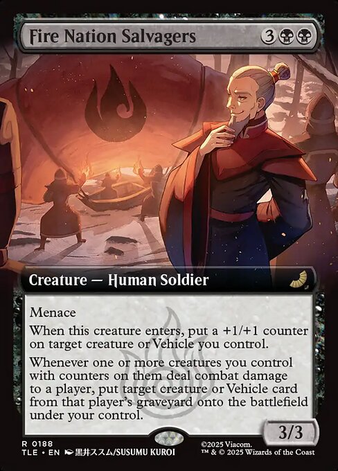 Avatar: The Last Airbender Eternal - 188 - Fire Nation Salvagers - Rare