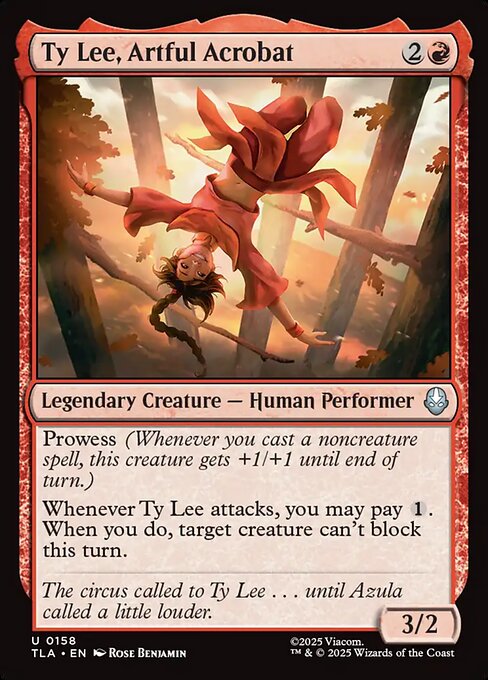 Avatar: The Last Airbender - 158 - Ty Lee, Artful Acrobat - Uncommon