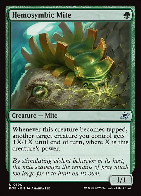 Edge of Eternities - 190 - Hemosymbic Mite - Uncommon