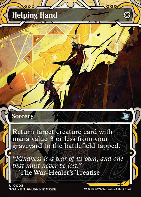 Secrets of Strixhaven Mystical Archive - 5 - Helping Hand - Uncommon