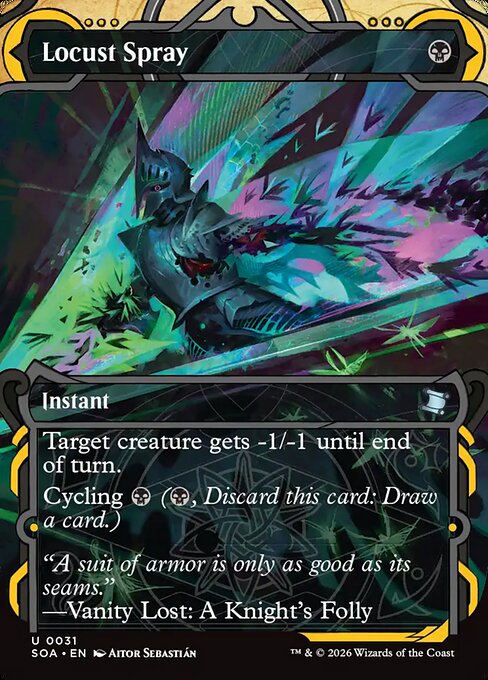 Secrets of Strixhaven Mystical Archive - 31 - Locust Spray - Uncommon