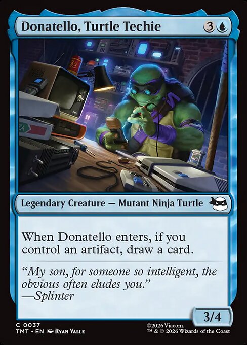 Teenage Mutant Ninja Turtles - 37 - Donatello, Turtle Techie - Common