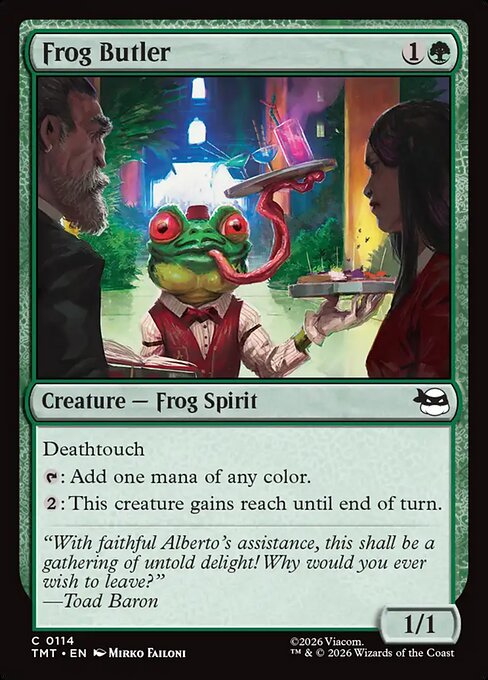 Teenage Mutant Ninja Turtles - 114 - Frog Butler - Common