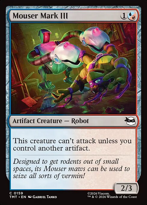 Teenage Mutant Ninja Turtles - 159 - Mouser Mark III - Common