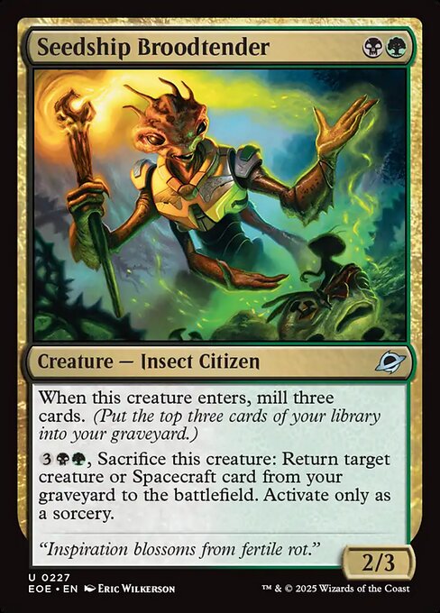 Edge of Eternities - 227 - Seedship Broodtender - Uncommon