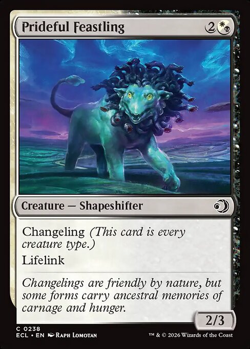 Lorwyn Eclipsed - 238 - Prideful Feastling - Common