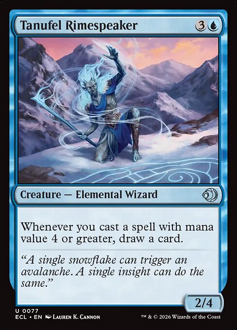 Lorwyn Eclipsed - 77 - Tanufel Rimespeaker - Uncommon