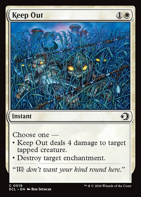 Lorwyn Eclipsed - 19 - Keep Out - Common