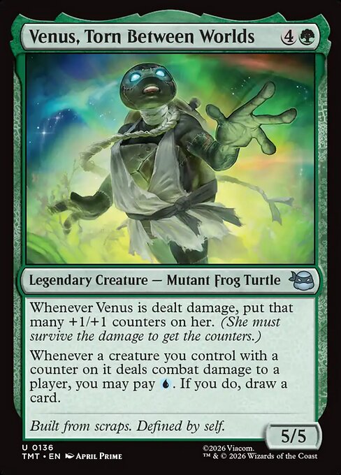 Teenage Mutant Ninja Turtles - 136 - Venus, Torn Between Worlds - Uncommon