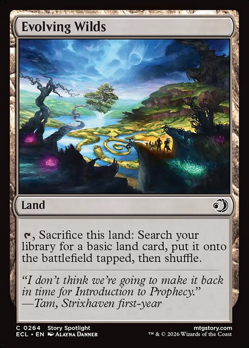 Lorwyn Eclipsed - 264 - Evolving Wilds - Common