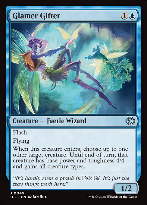 Lorwyn Eclipsed - 49 - Glamer Gifter - Uncommon