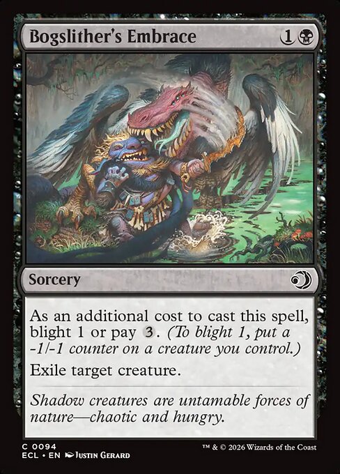 Lorwyn Eclipsed - 94 - Bogslither's Embrace - Common