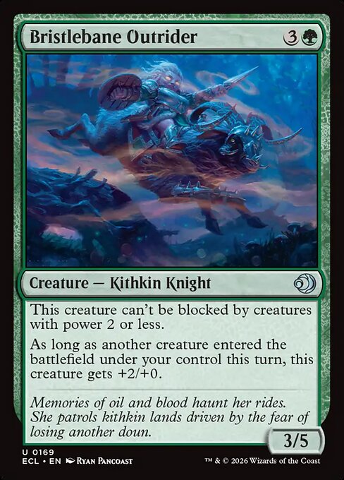 Lorwyn Eclipsed - 169 - Bristlebane Outrider - Uncommon