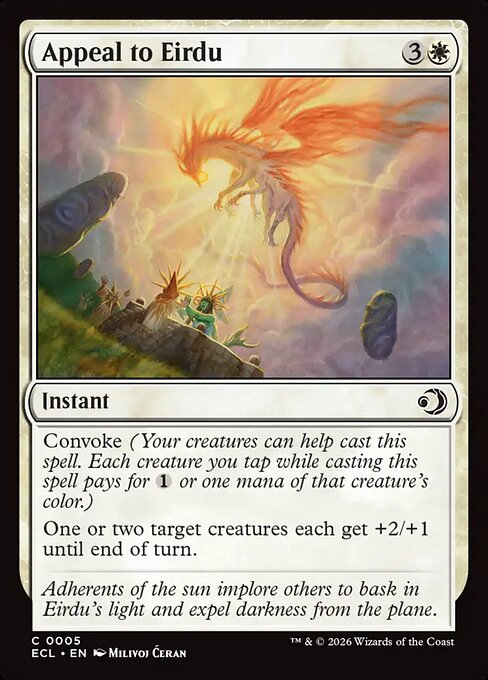 Lorwyn Eclipsed - 5 - Appeal to Eirdu - Common