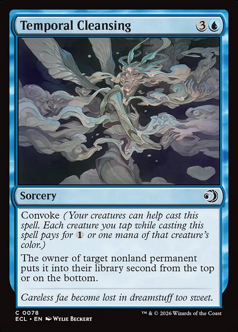 Lorwyn Eclipsed - 78 - Temporal Cleansing - Common