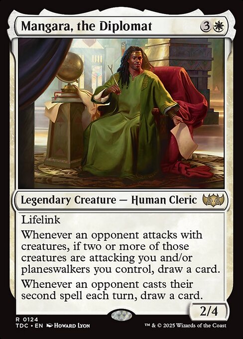 Tarkir: Dragonstorm Commander - 124 - Mangara, the Diplomat - Rare