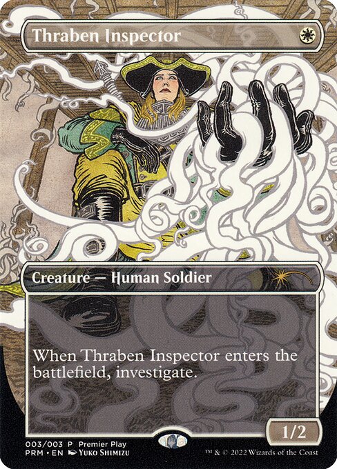 Regional Championship Qualifiers 2022 - 3 - Thraben Inspector - Rare