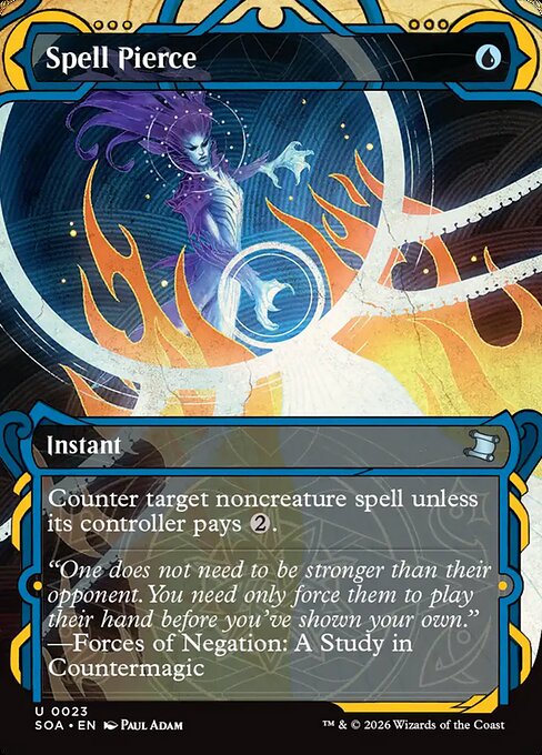 Secrets of Strixhaven Mystical Archive - 23 - Spell Pierce - Uncommon