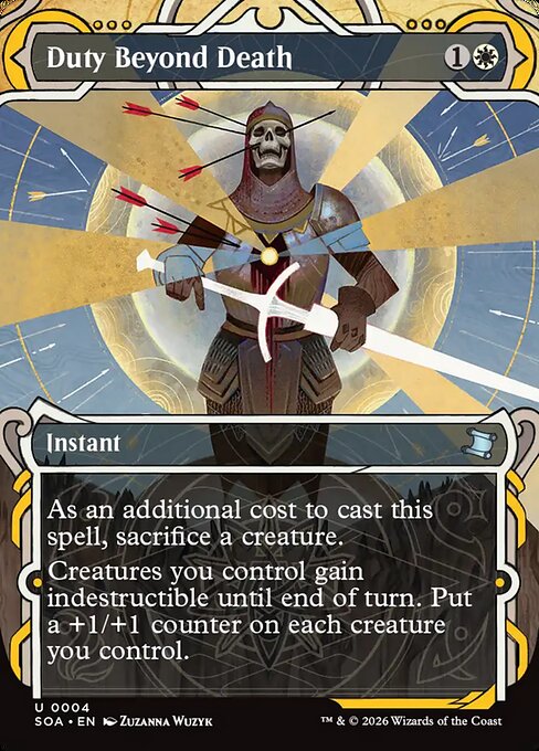 Secrets of Strixhaven Mystical Archive - 4 - Duty Beyond Death - Uncommon
