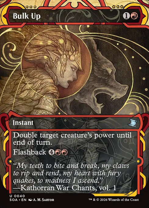 Secrets of Strixhaven Mystical Archive - 40 - Bulk Up - Uncommon