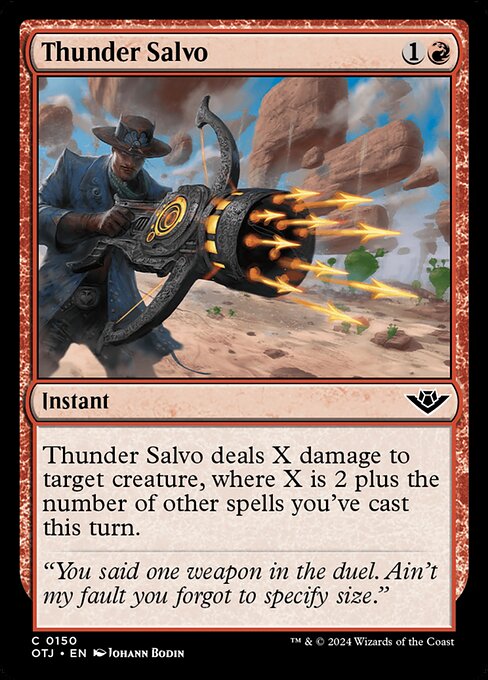 Outlaws of Thunder Junction - 150 - Thunder Salvo - Common