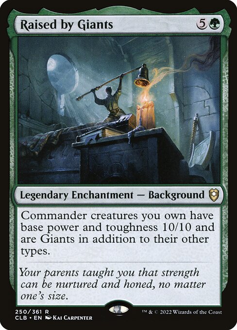 Commander Legends: Battle for Baldur's Gate - 250 - Raised by Giants - Rare