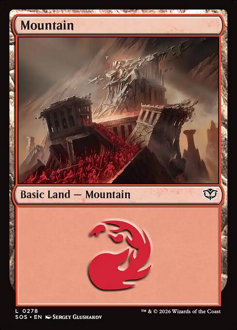 Secrets of Strixhaven - 278 - Mountain - Common
