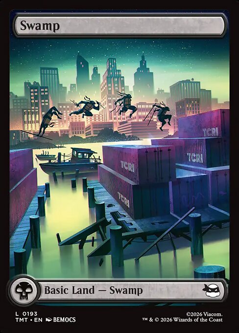 Teenage Mutant Ninja Turtles - 193 - Swamp - Common