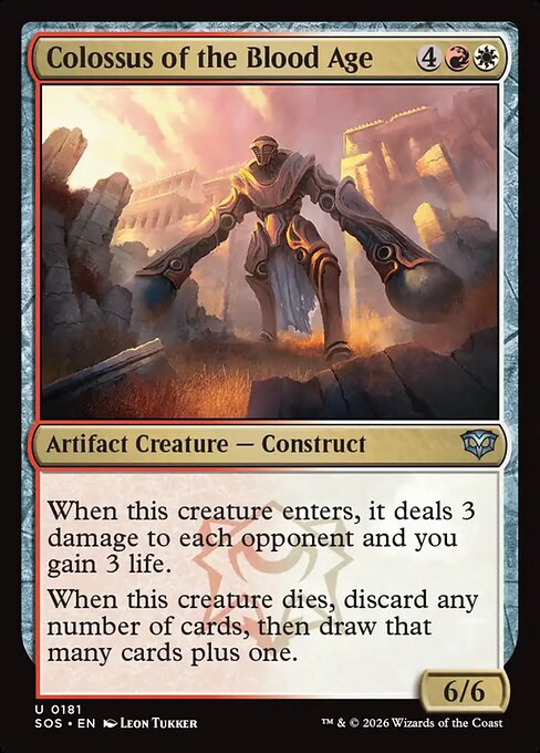 Secrets of Strixhaven - 181 - Colossus of the Blood Age - Uncommon