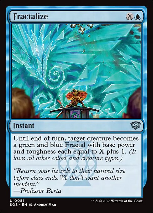 Secrets of Strixhaven - 51 - Fractalize - Uncommon
