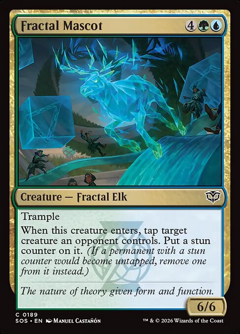 Secrets of Strixhaven - 189 - Fractal Mascot - Common