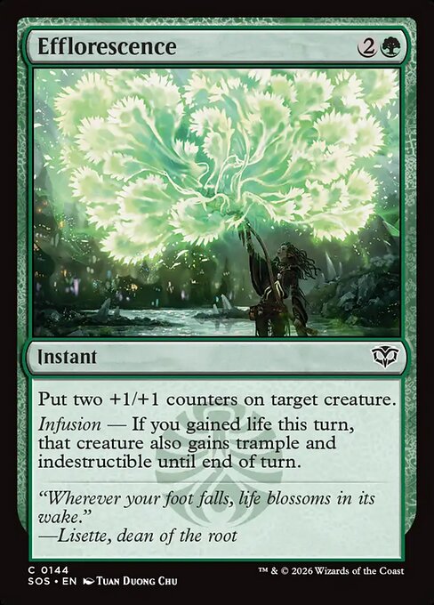 Secrets of Strixhaven - 144 - Efflorescence - Common