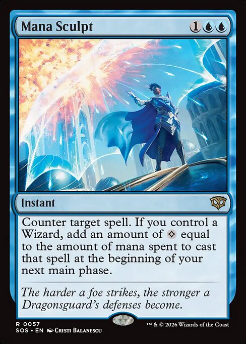 Secrets of Strixhaven - 57 - Mana Sculpt - Rare