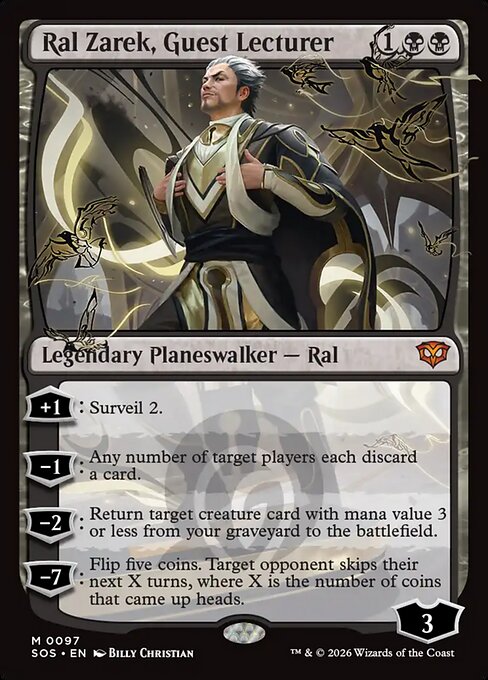 Secrets of Strixhaven - 97 - Ral Zarek, Guest Lecturer - Mythic