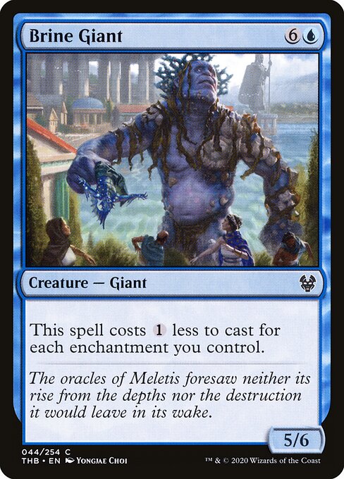 Theros Beyond Death - 44 - Brine Giant - Common
