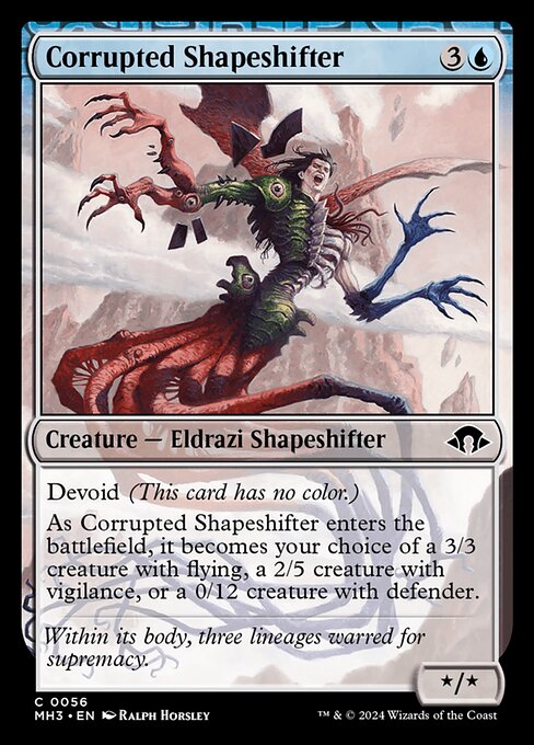 Modern Horizons 3 - 56 - Corrupted Shapeshifter - Common