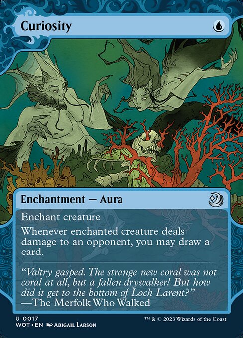 Wilds of Eldraine: Enchanting Tales - 17 - Curiosity - Uncommon