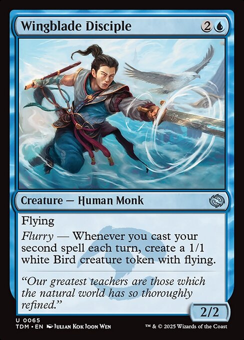 Tarkir: Dragonstorm - 65 - Wingblade Disciple - Uncommon